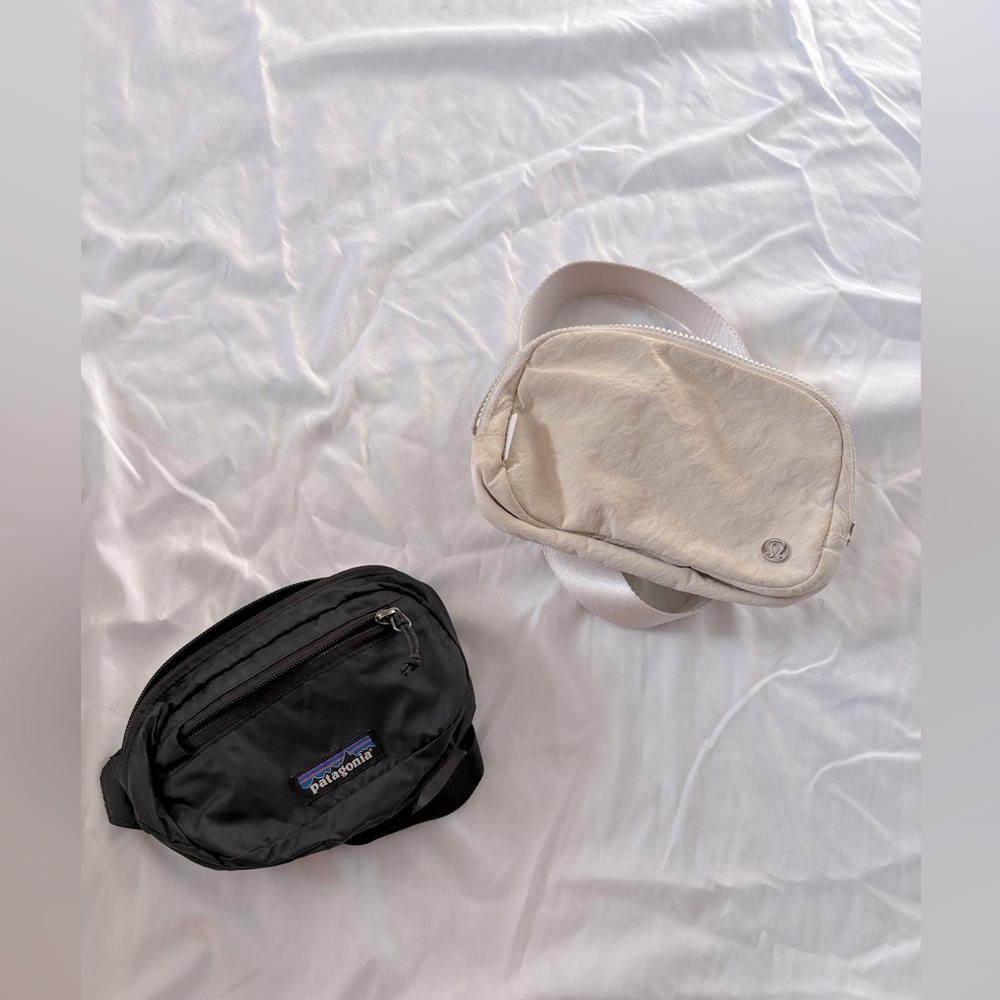 Patagonia & Lululemon Black Belt Bags